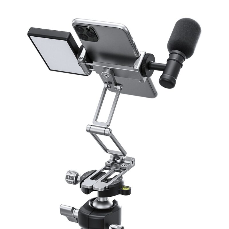 LEOFOTO Smartphone-Halterung PS-4 – Stabil & Vielseitig Für Handys Bis 93 Mm Breite