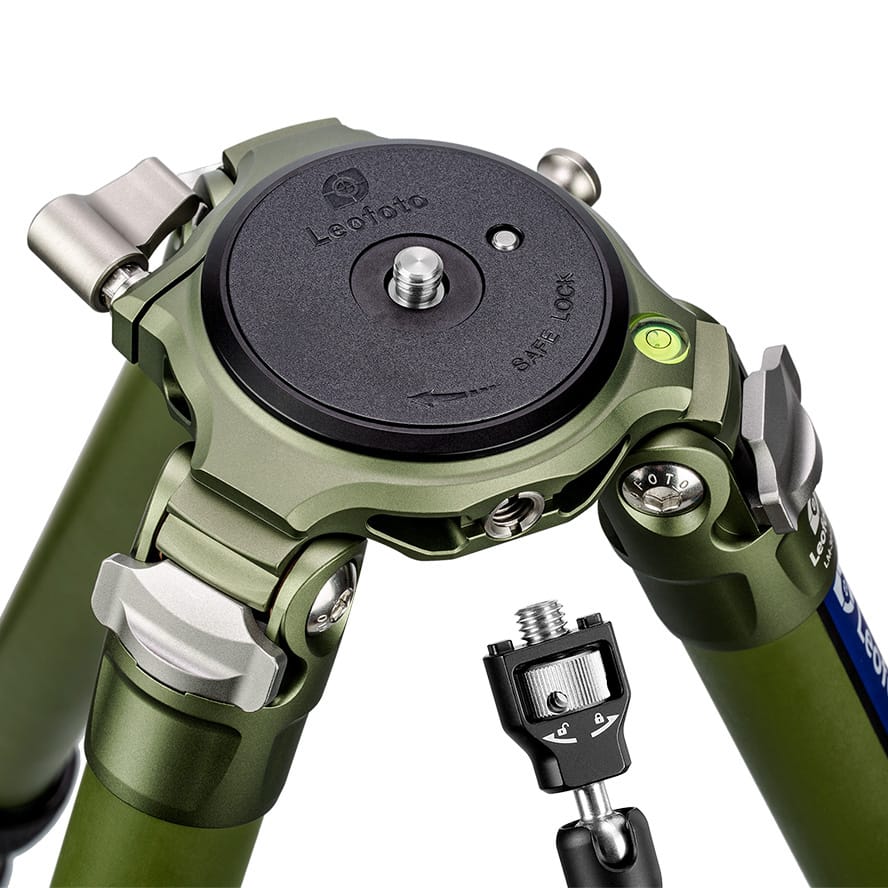 Summit Carbon Stativ LM-364CL Olive (extra lang) – Bild 6