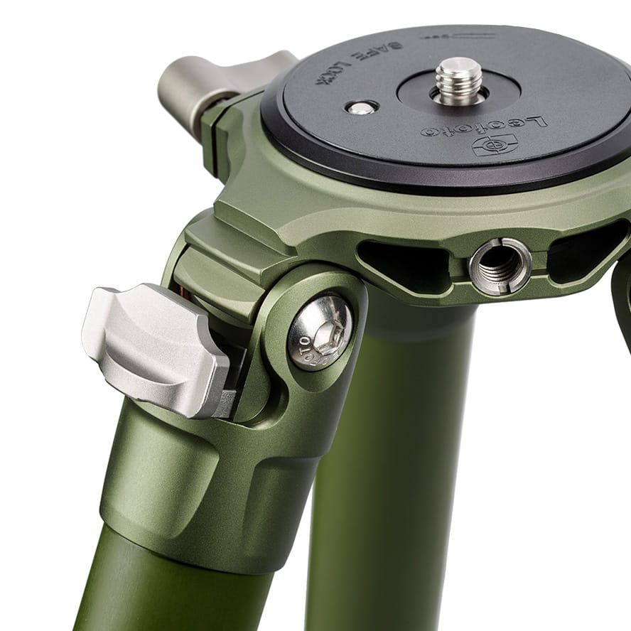 Summit Carbon Stativ LM-364CL Olive (extra lang) – Bild 7