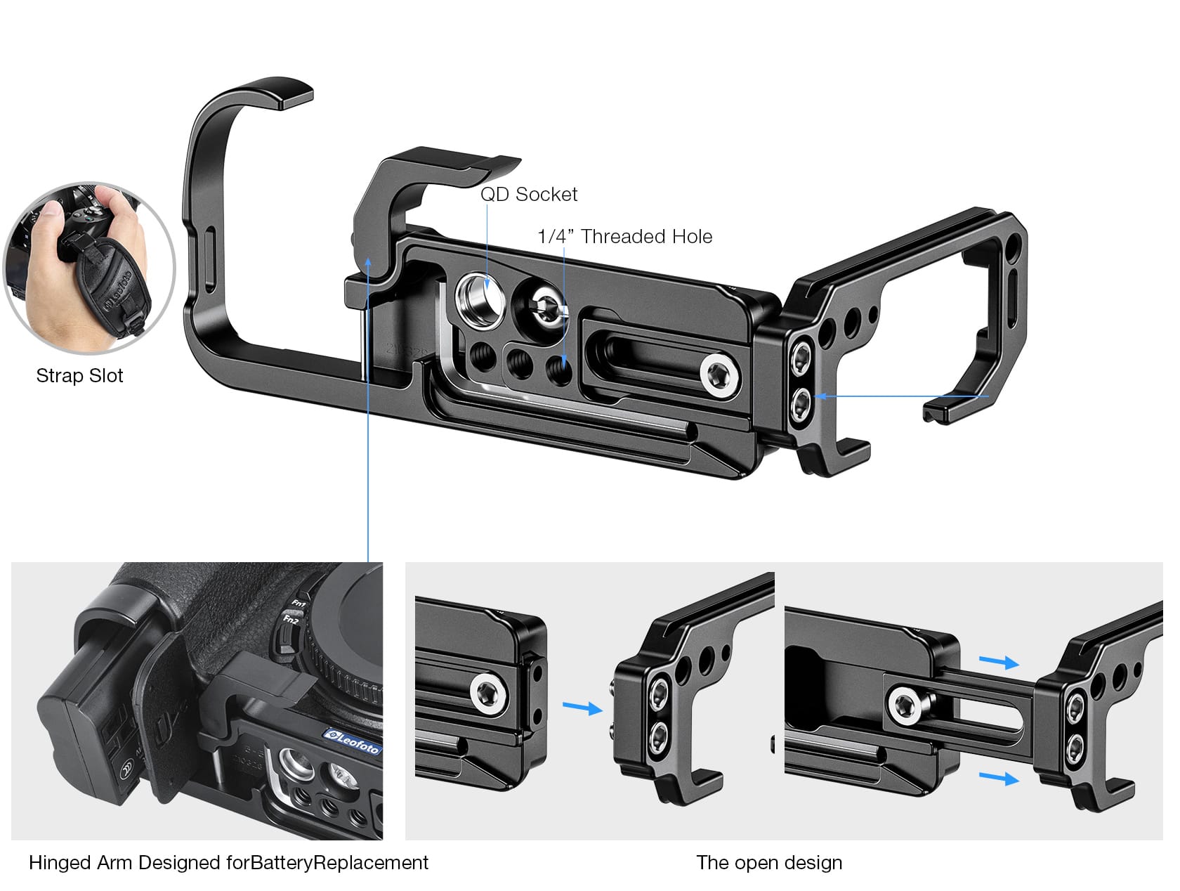 L-Winkel LPN-Z5II für Nikon Z5 Mark 2 l winkel planne nikon z5ii leofoto LPN 7