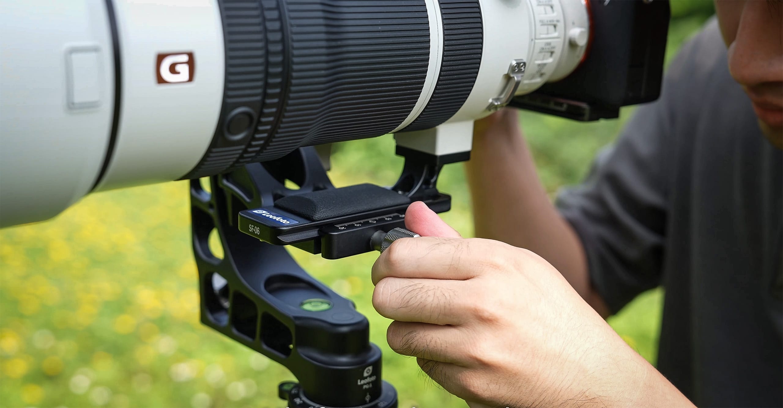 Objektivfuss SF-06 für Sony FE 100-400mm F4.5 GM objektivfuss nf 06 sony fe 100 400 gm 4.5 2